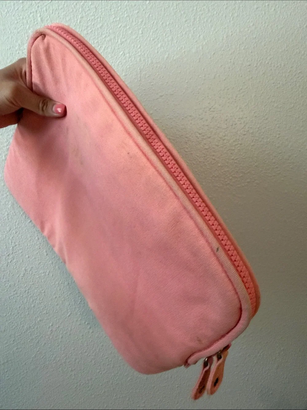 Juicy Couture Coral Pink 'Fun Is Back' Cosmetic Pouch